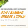 CON I BAMBINI CRESCE L'ITALIA